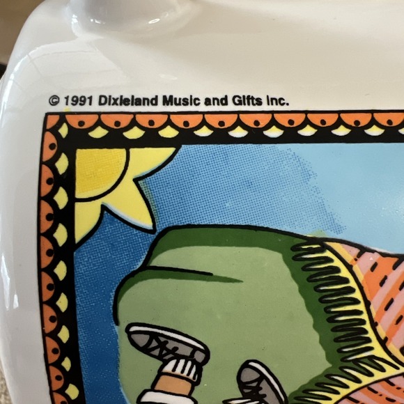 1991 Dixieland Music and Gifts Inc NEW ORLEANS Cup Mug Coffee Tea - Picture 8 of 8